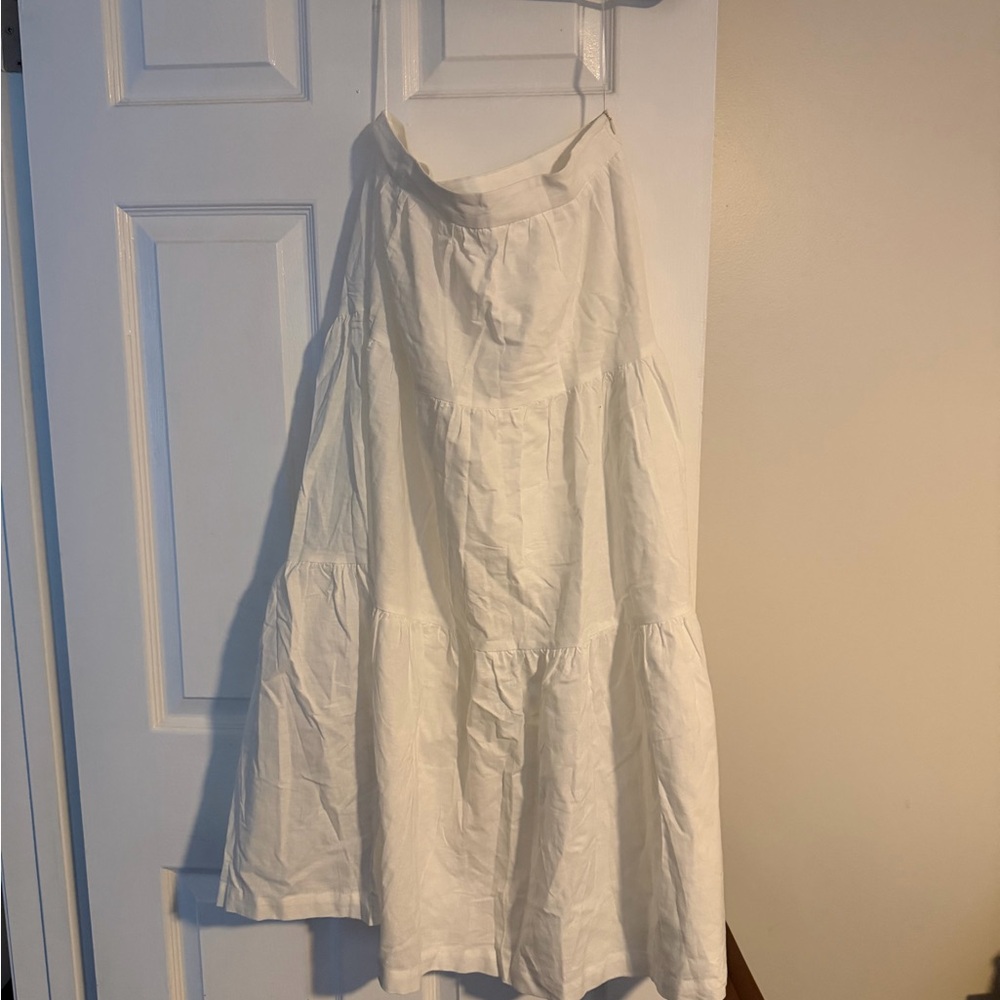 Chic White Maxi Skirt for Women